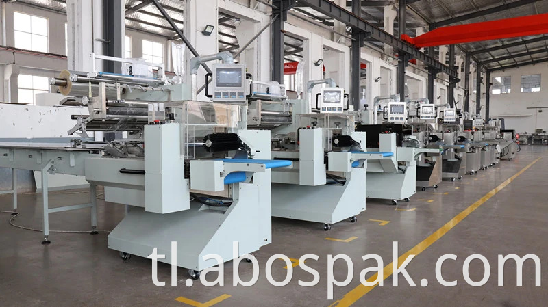 Awtomatikong Multi-Function na Frozen na Pagkain/Dumplings/Bag/Buns/Rolls/Burger/Bread Pillow Packing Packaging Line Equipment